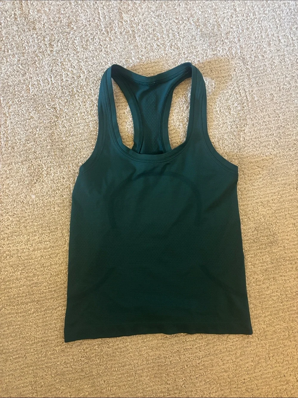 Lululemon Swiftly Tech Racerback Tank Top 2.0 Waist Length in Turquoise